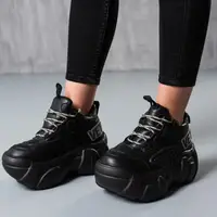 Кроссовки женские Fashion Geronimo 3794 41 размер 25,5 см Черный