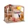 3D Румбокс DIY Cute Room QL-003-B Розовый Лофт детский конструктор кукольный дом