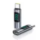 Переходник Usams Type-C To Type-C 100W Aluminum Alloy Digital Display Adapter US-SJ682 AU18