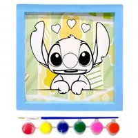 Раскраска с красками "Стич / Stitch" в рамке 20 см (ГОЛУБОЙ)