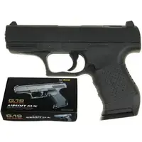 Детский пистолет на пульках "Walther P99" Galaxy G19 Металл, черный