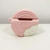 Чехол AirPods печенье. Цвет розовый