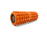 Массажный ролик EasyFit Solid Roller v.1.2s 33х13 см оранжевый