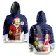 Худи спортивные с 3D принтом Santa Homer 31536 3XL