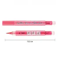 Маркер акварельний Santi Glitter Brush 390752 ніжно-рожевий