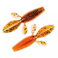 Силикон ZMAN TRD Bugz 2.75" 6pc #Green Pumpkin/Orange / (2146160 / TBUGZ-47PK6)