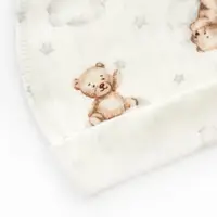 Шапочка для немовлят з підворотом із ведмедиками Bear on a cloud