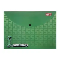 Папка-конверт на кнопке А4 YES Minecraft Creeper 492336 33х24 см