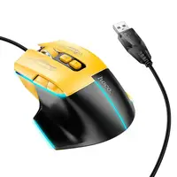 Мышь HOCO Overlord luminous gaming wired mouse GM31 |1200-1800-2400-3600dpi|