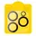 Защитное стекло Hoco 3D all-inclusive night shooting circle lens glass set для камеры iPhone 14Pro/14Pro Max (25PCS) (G13)