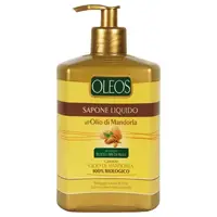 Рідке мило з олією Мигдалю Oleos Sapone Liquido Mandorla Dispenser 8000903640312 500 мл