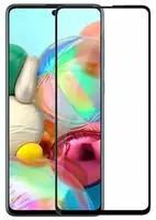 Защитное стекло Lion для Samsung Note 10 Lite 3D Perfect Protection Full Glue, Black