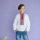 Вышивка Moderika Грицько белая с красной вышивкой