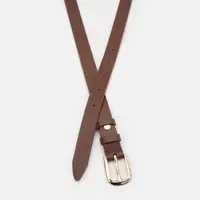 Жіночий ремінь шкіряний Borsa Leather 100v1genw74-l.brown