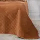 Покрывало двуспальное ТЕП Velour Ромб 4-00516-22388 180х240 см кофейное