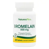 Натуральная добавка Natures Plus Bromelain 500 mg, 60 таблеток