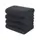 Полотенце Lotus Black - Черный 30*50 (16/1) 400 г/м²