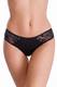 Laura трусики женские черный Oro XL