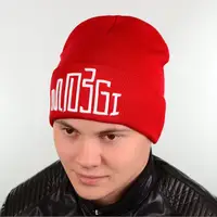 Шапка L18020 красный