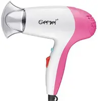 Фен для волос Gemei GM-1711 1200 Ватт для ежедневного использования CG23 PR2