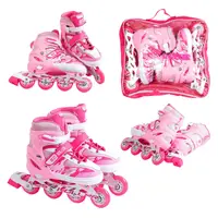 Дитячі ролики 103-М Best Roller, розмір 34-37, устілка 21.5-24 см, d колес – 7 см. Pink (151225)