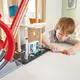 Автотрек Hape с паркингом, лифтом и вертолетной площадкой (E3019A)