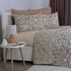 Покрывало евро ТЕП Elegante Cotton Beige and White 4-04577_32781 220х240 см