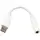 Переходник PowerPlant USB Type-C(M) – AUX 3.5 мм (F), 0.2 м