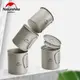 Кружка титановая с ручкой 600 мл Naturehike NH20CJ005