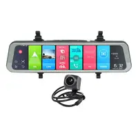 Дзеркало-відеореєстратор 12" Lesko Car D70 в машину 1/16Gb GPS Android 8.1