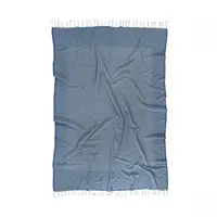 Плед-накидка Barine - Tan Throw denim синий 125*180