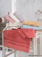 Кухонные турецкие полотенца Sikel Bambu Azur 30х50см (6 шт)