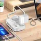 Удлинитель сетевой Ldnio c Wi-Fi SCW3451  |3USB/1Type-C, 3Sockets. QC/PD, 30W/10A, 2m  EU Plug|