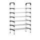 Полка стойка органайзер для обуви на 6 полок Shoe Rack TW555 Чёрная