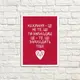 Постер в рамке Кохання – це не те, що ти знаходиш 15x21 см, A5 (WMT5_20L010)
