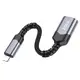 Переходник HOCO iP male to USB female 2.0 converter UA24