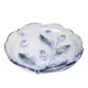 Набор тарелок 3 шт 18 см Nadin Green Purple Walther-Glas WG-7157