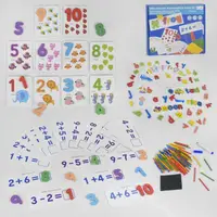 Деревянная игра 2в1 Алфавит и Математика 
(M 43719) английский алфавит