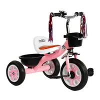 Велосипед 3-х колёсный детский "Best Trike" пено колесо, звоночек. Pink (126937)