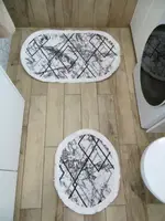 Набір килимків для ванної кімнати, 2 шт, Carpet One Туреччина