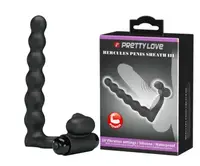 Насадка для анального секса с вибрацией PRETTY LOVE - Hercules Penis Sheath III