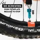 Адаптер картриджа-баллона Peaty's Holeshot CO2 Tyre Inflator Head, Slate