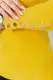 Гольф женский в рубчик, цвет горчичный, 204R036