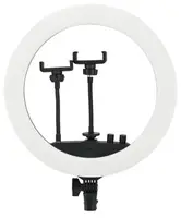 Кільцева LED-лампа SY-360 діаметром 35 см з пультом і 2 тримачами (7328)