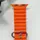 Силіконовий ремінець для Smart Watch Ocean Band 42/44/45/49 (Помаранчевий)