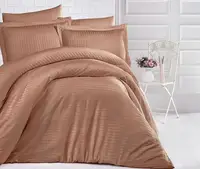 Постельное белье HAZELNUT Elite Сатин страйп MERISET - Полуторный