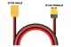 Кабель QJ XT60H Female - XT90H Male 12AWG 12см