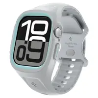Чехол и ремешок Spigen для Apple Watch 10/ 11 (46mm) - Liquid Air Pro, Grey (ACS09318)