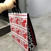 Пакет паперовий з ручками "Крафт" 32х15х38 cм