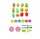 Детский кинетический песок Sey Toys, 6 цветов, 14 форм. Multicolor (147228)